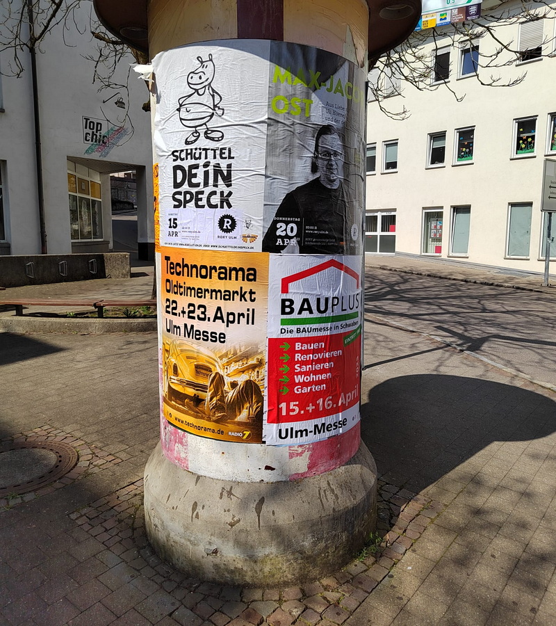 Litfaßsäulen