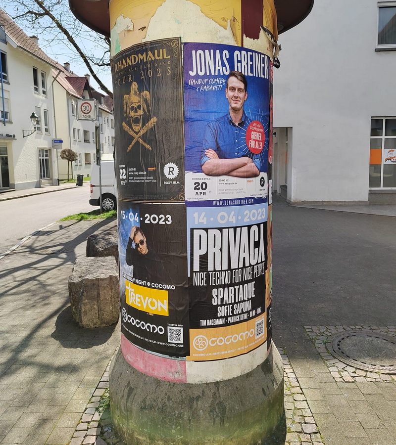 Litfaßsäulen