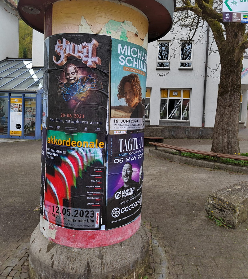 Litfaßsäulen