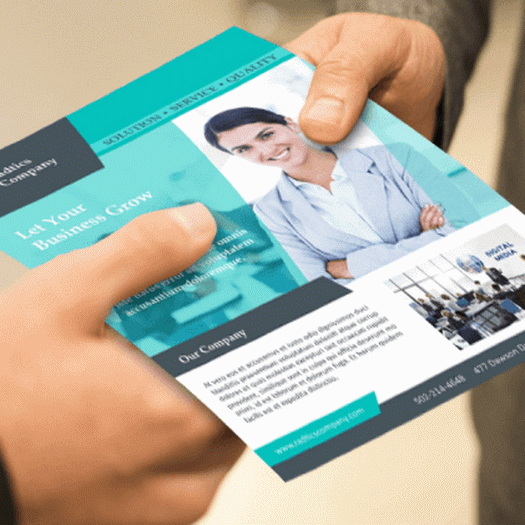 Flyerverteilung