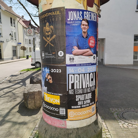 Plakatierung